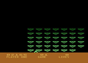 Space Invaders for Atari 5200 - Game over.