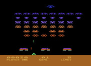 Space Invaders for Atari 5200 - Shoot the saucer for bonus points!