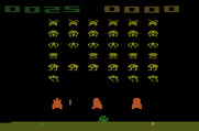 Space Invaders for Atari 2600 - I'm hit!