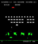 Space Invaders for Arcade - The invaders start to get lower...