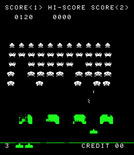 Space Invaders for Arcade - Blasting invaders...