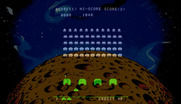 Space Invaders for Arcade - Game start.