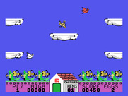 Hen Pecked for TI-99/4A - Here come some enemy hens...