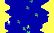 ScubaVenture for IBM PC/Compatibles - Seaweed gets in the way...