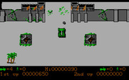 Jackal for IBM PC/Compatibles - Blasting through a gate...