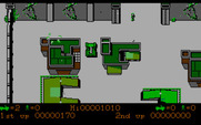 Jackal for IBM PC/Compatibles - Don't get shot navigating through narrow spaces...