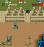 Jackal for Arcade - I'll need to cross on one of these narrow paths...