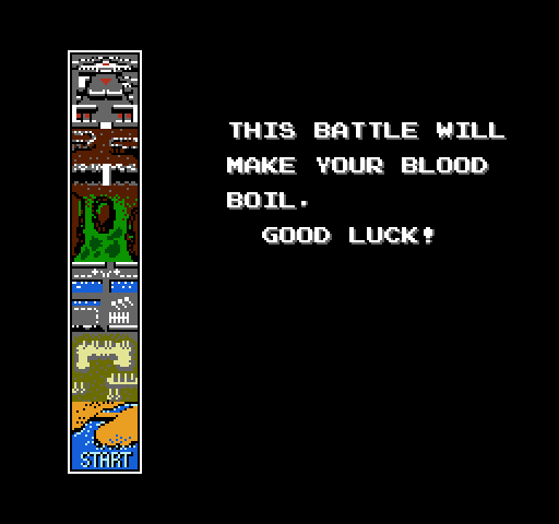 Jackal NES / Famicom Screenshot: Ready to begin...good luck!
