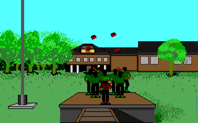Boot Camp IBM PC/Compatibles Screenshot: I graduated!