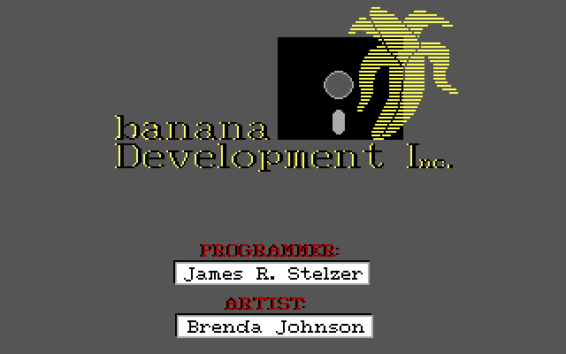 Boot Camp IBM PC/Compatibles Screenshot: Credits screen.