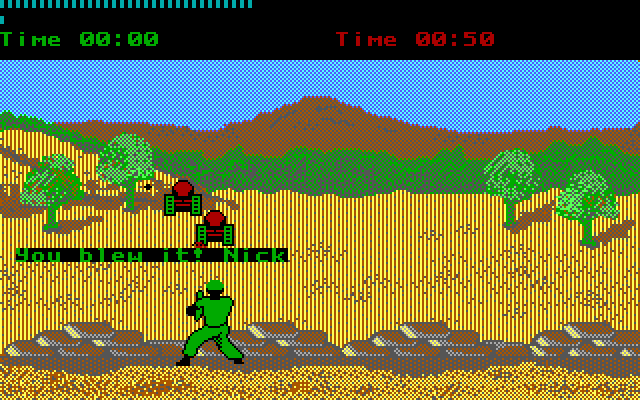 Boot Camp IBM PC/Compatibles Screenshot: I blew it again!
