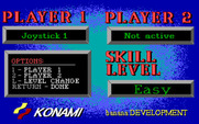 Boot Camp for IBM PC/Compatibles - Game options menu.