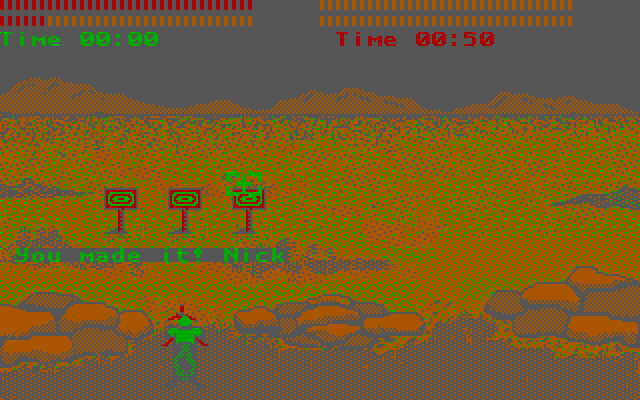 Boot Camp IBM PC/Compatibles Screenshot: I made it!