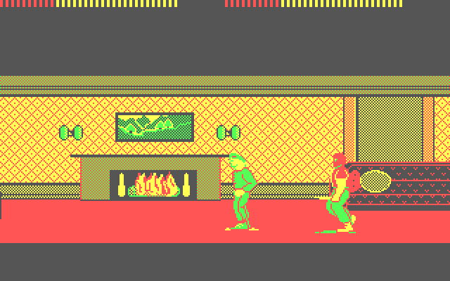 Boot Camp IBM PC/Compatibles Screenshot: Watch out for the guy sneaking up from behind!