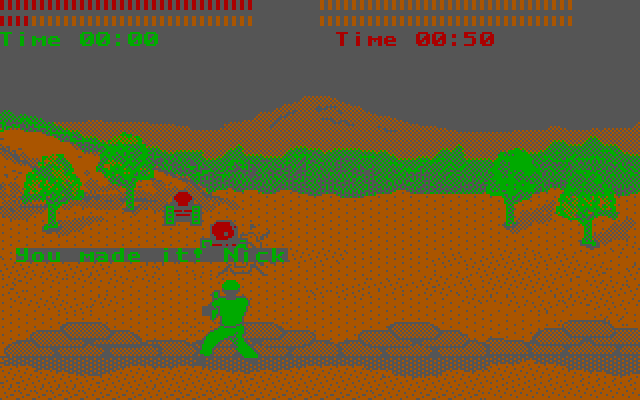 Boot Camp IBM PC/Compatibles Screenshot: I made it!