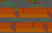 Boot Camp for IBM PC/Compatibles - Jump and climb over the obstacles.