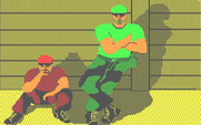 Boot Camp for IBM PC/Compatibles - Taking a break before the next event.