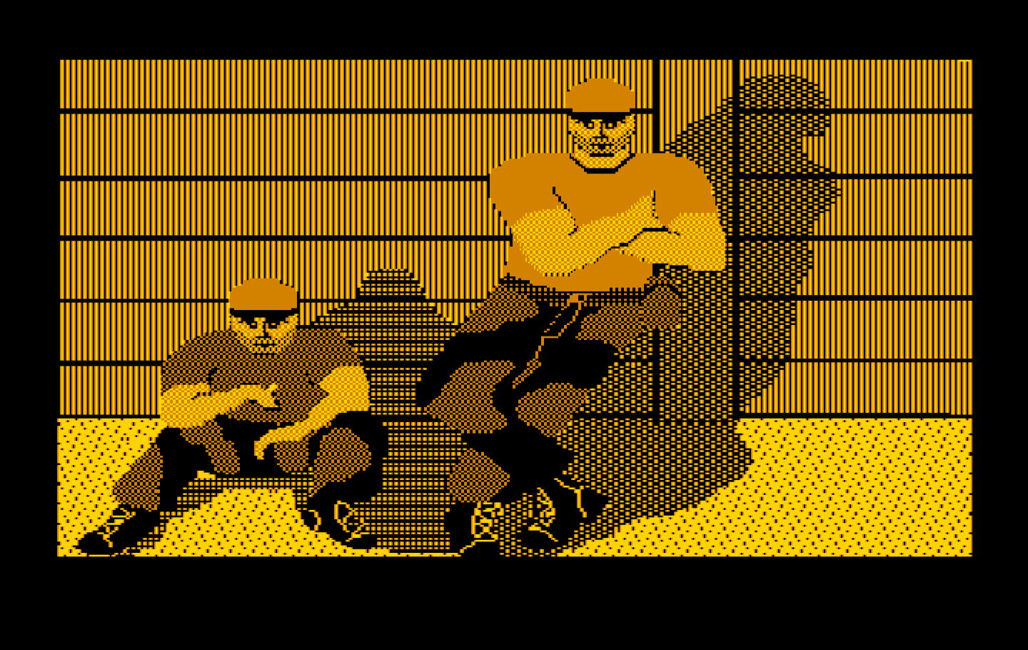 Boot Camp IBM PC/Compatibles Screenshot: Taking a break between events.