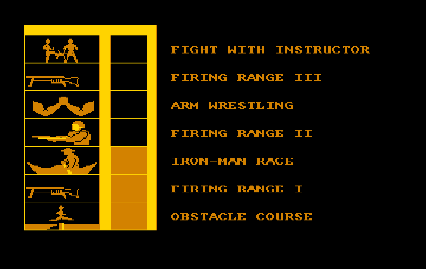 Boot Camp IBM PC/Compatibles Screenshot: Here's the sequence of events...