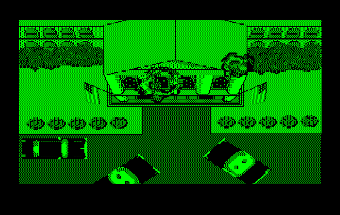 Boot Camp IBM PC/Compatibles Screenshot: This building has been taken over by terrorists.