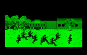 Boot Camp for IBM PC/Compatibles - An intermission showing the recruits jogging.