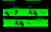 Boot Camp for IBM PC/Compatibles - Jump and climb over the obstacles.