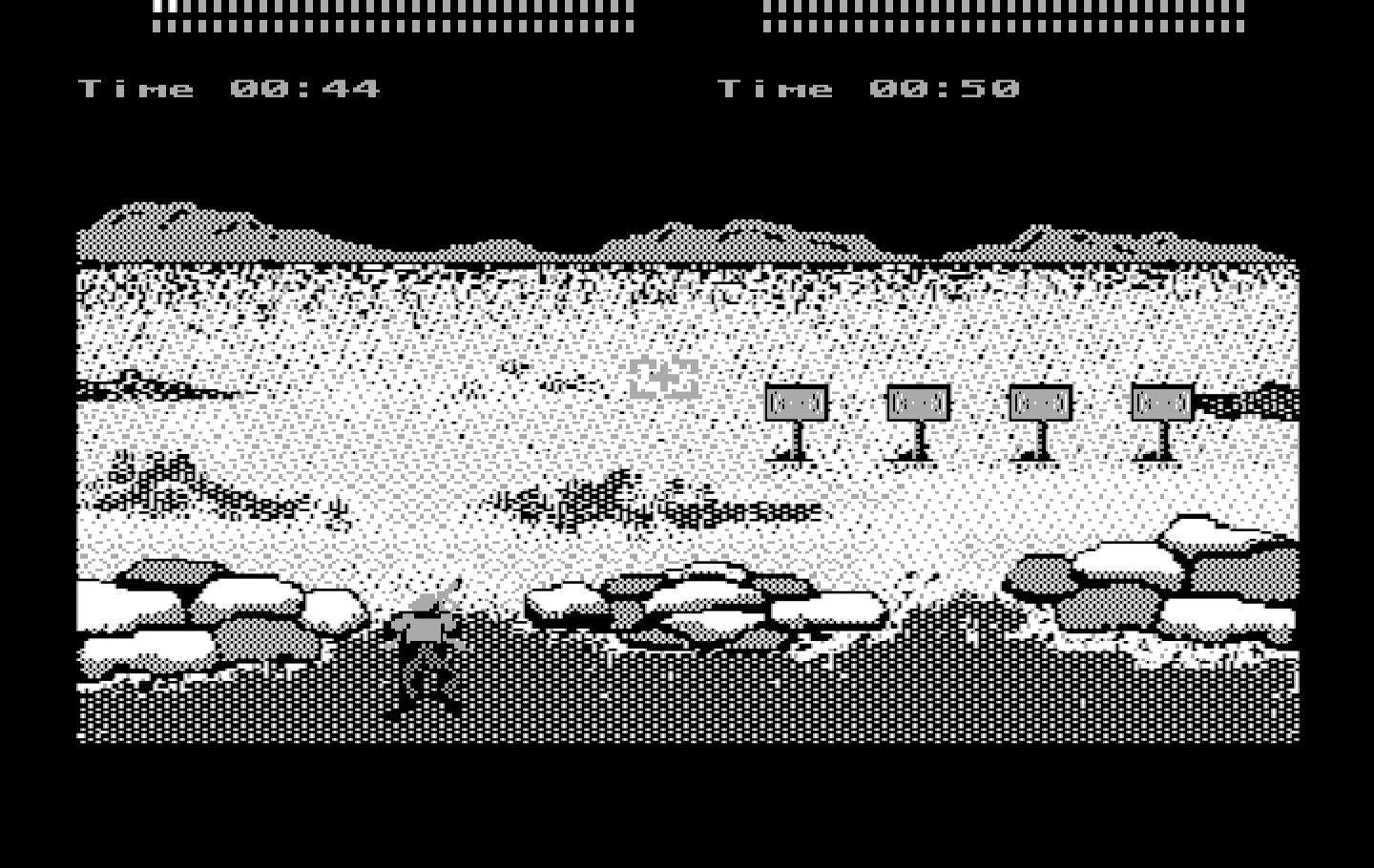 Boot Camp IBM PC/Compatibles Screenshot: At the firing range...shoot the targets!