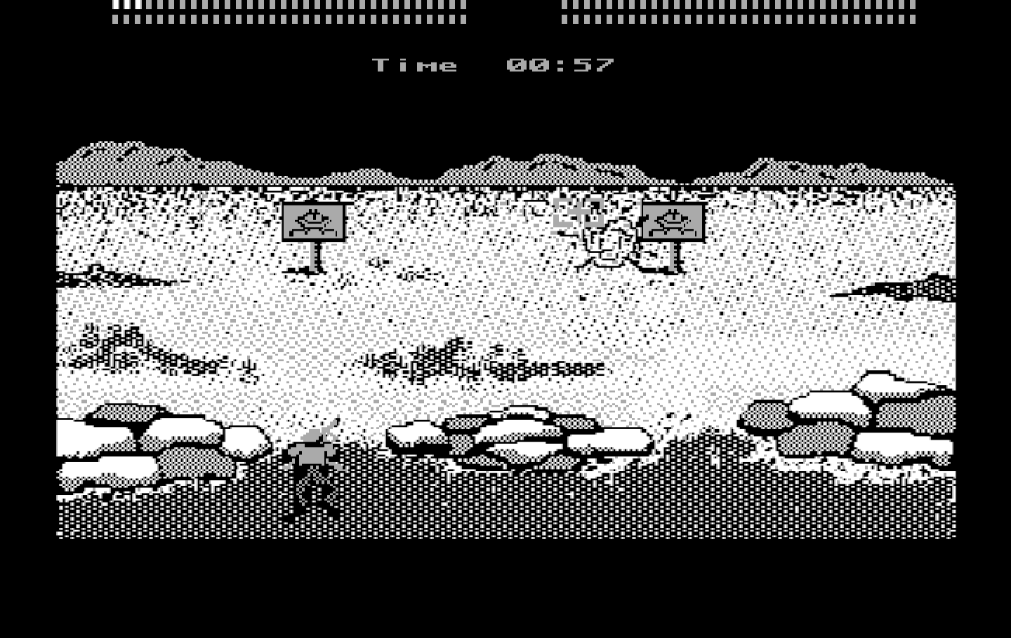 Boot Camp IBM PC/Compatibles Screenshot: Shooting more targets...