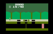 Pitfall! for Intellivision - Don't get hit by rolling logs or you'll lose some points.