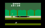 Pitfall! for Intellivision - Jumping over a log...