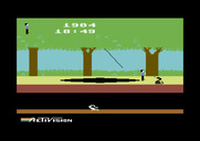 Pitfall! for Commodore 64 - Don't touch the snake, it's deadly!