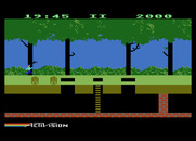 Pitfall! for Atari 5200 - Jumping over some logs.