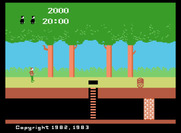 Pitfall! for ColecoVision - The starting screen.