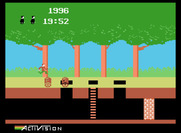 Pitfall! for ColecoVision - Jumping over some logs.