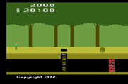 Pitfall! for Atari 2600 - Starting screen.