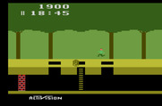 Pitfall! for Atari 2600 - Leaping over a pit.