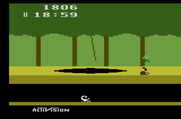 Pitfall! for Atari 2600 - Jump over the snakes.