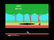 Pitfall! for MSX - Jumping over a snake...