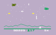 Astrosmash for Intellivision - The game gets faster the more points you earn.