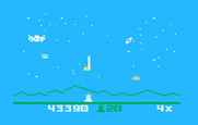 Astrosmash for Intellivision - A UFO passes by...