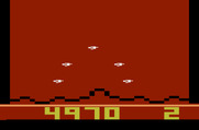 Astrosmash for Atari 2600 - Crash! I'm hit again...