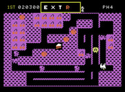 Mr. Do! for ColecoVision - Catch the "A" to complete part of the word EXTRA.
