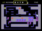 Mr. Do! for ColecoVision - Collect the letters of EXTRA for a bonus llife.