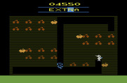 Mr. Do! for Atari 2600 - Enemies approach rapidly, be careul!