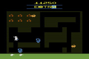 Mr. Do! for Atari 2600 - Digging paths through the dirt.