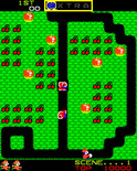 Mr. Do! for Arcade - Game start.