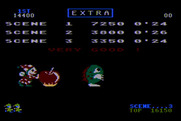 Mr. Do! for Atari 8-bit - A little cartoon between levels.