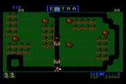 Mr. Do! for Atari 8-bit - Game start.