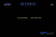 Mr. Do! for Atari 8-bit - Game over.