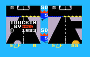 Truckin' for Intellivision - Title screen.